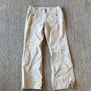 Express Beige Casual Utility Pants